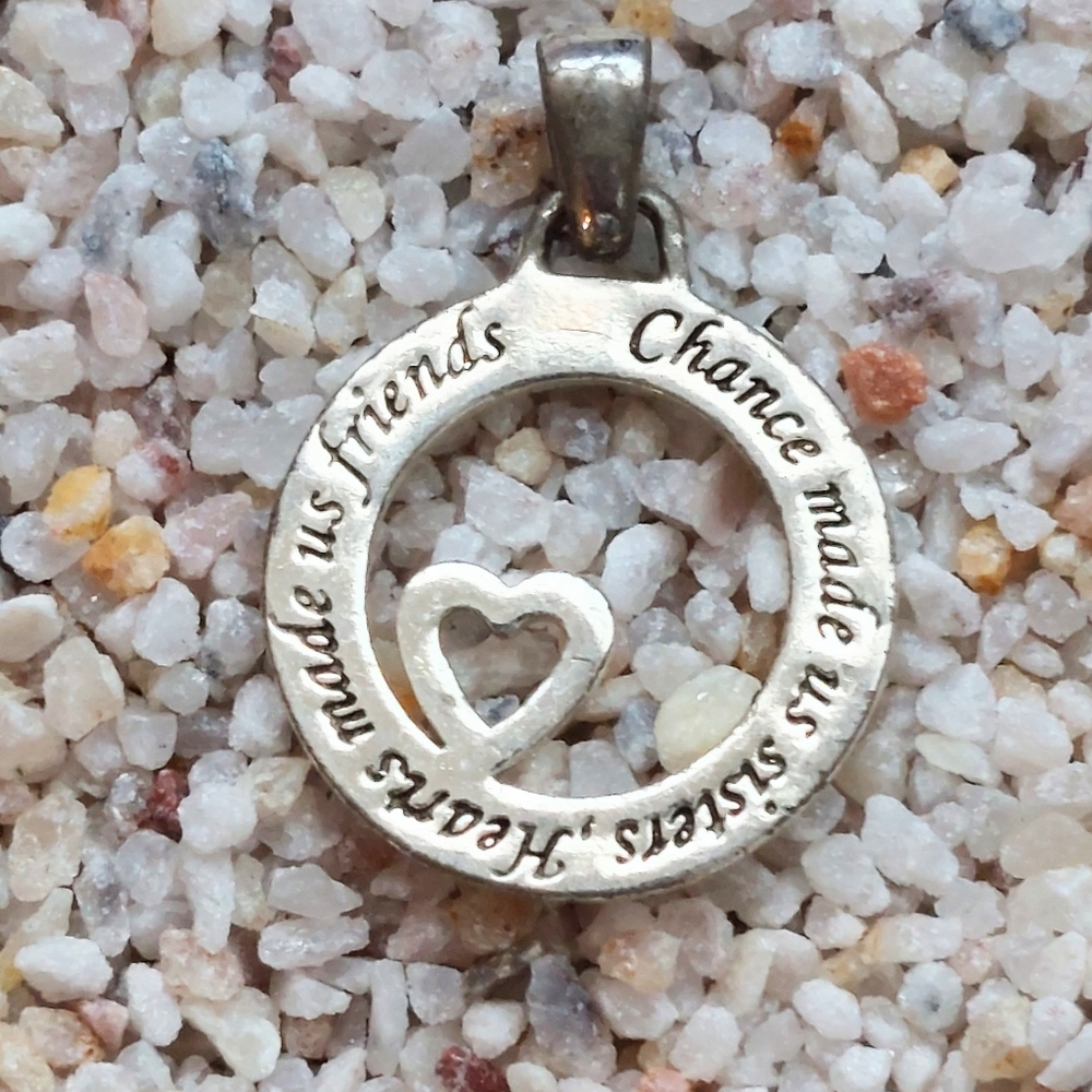 Small Sterling Silver Pendant